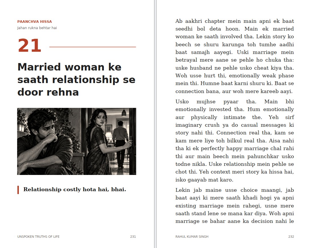 Unspoken Truths of Life — Hinglish Edition